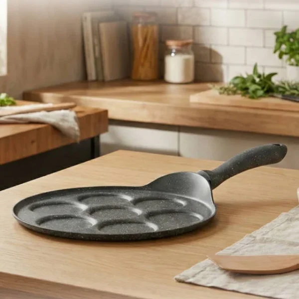 Hascevher Germanitium 26 cm Pankek Tava Kapaksız 3 mm