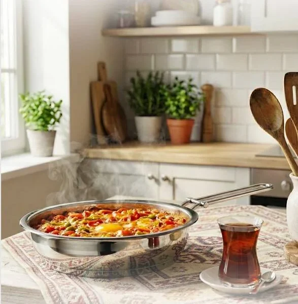 Hascevher Gastro 26x7 cm Kapaksız Tava