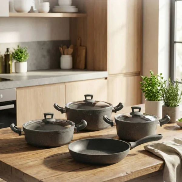 Hascevher Germanitium 7 Pcs Granit Set(18/22Ten/26Kar/26Tv)